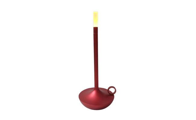 Location Centre De Table Lampe Agrabah Lumiere Dun Soir Rouge